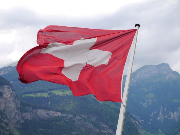 Switzerland Flag Background Image 1024x769px