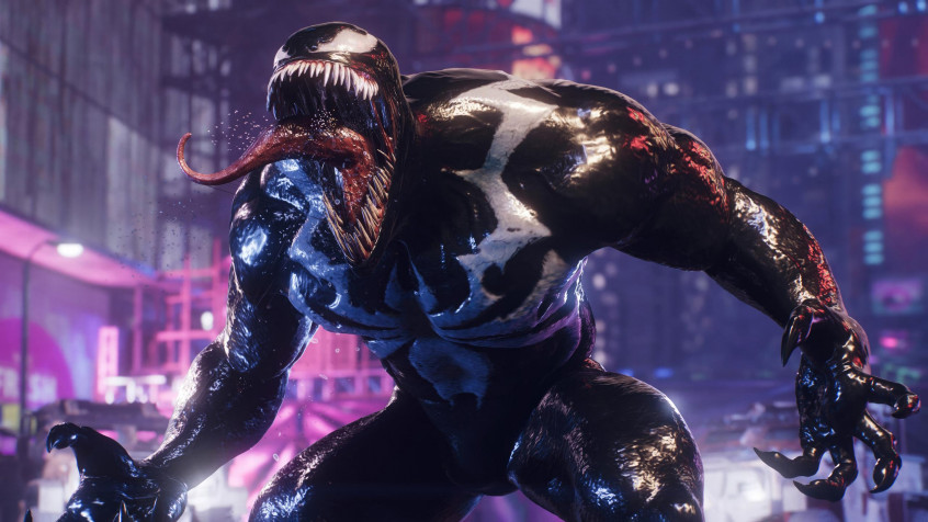 Marvels Spider Man 2 Venom 2k QHD Wallpaper 2560x1440px