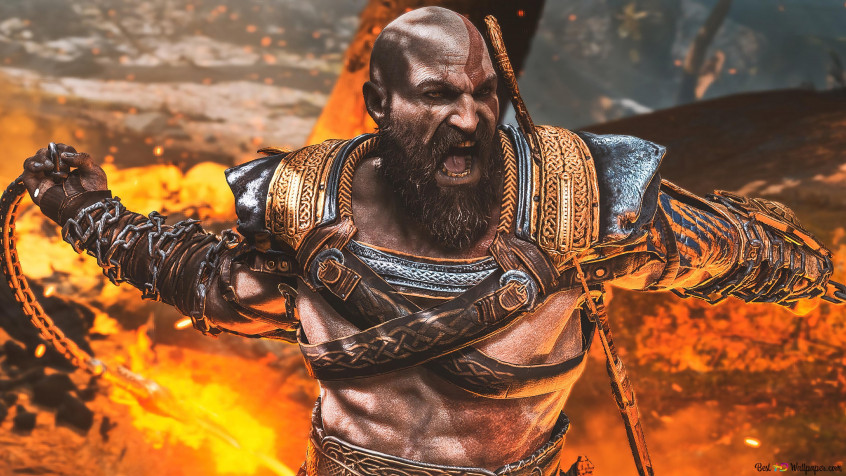 God Of War Ragnarok 4k UHD Wallpaper 3840x2160px