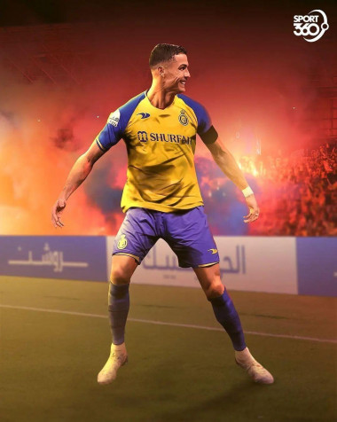 Cristiano Ronaldo Al Nassr iPhone Wallpaper 1080x1351px