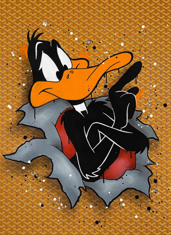 Daffy Duck Mobile Wallpaper 1600x2196px