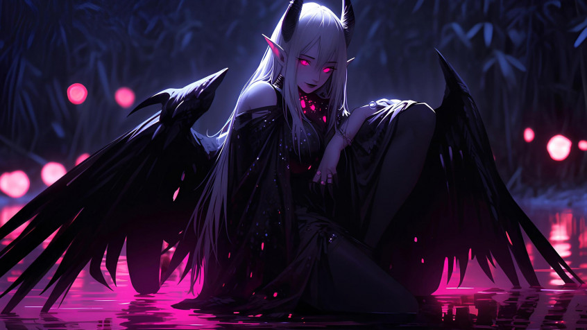 Demon 2k QHD Wallpaper 2560x1440px