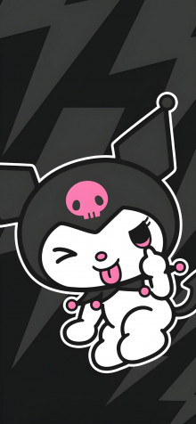 Kuromi Phone Background Image 1183x2560px