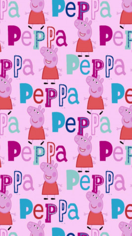 Peppa Pig iPhone Wallpaper 1080x1920px