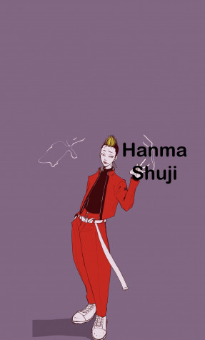 Shuji Hanma Phone Background 1200x1988px