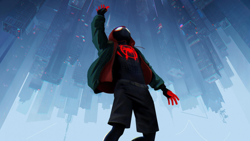 Spider Man Into The Spider Verse 4k UHD Wallpaper 3840x2160px