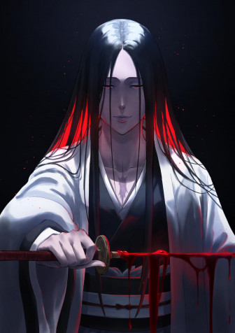 Unohana Retsu Mobile Background 1447x2047px