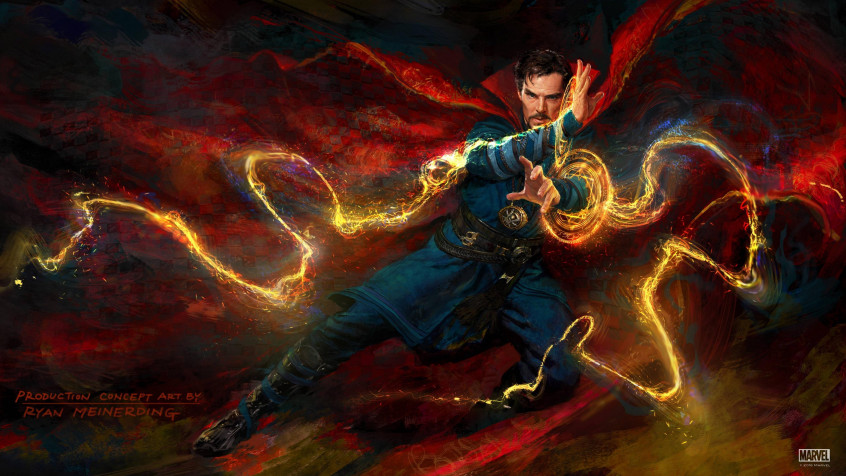 Aesthetic Dr Strange 4k UHD Wallpaper 3840x2160px