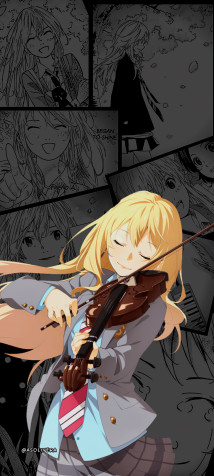 Kaori Miyazono Mobile Background 2160x4800px