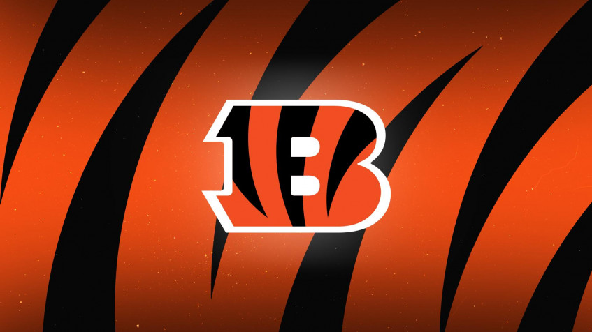 Cincinnati Bengals Logo Full HD 1080p Wallpaper 1920x1080px