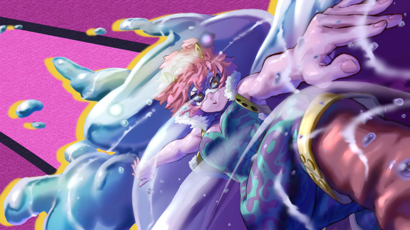 Mina Ashido 4k UHD Wallpaper 3840x2160px