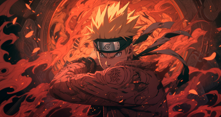 Naruto Uzumaki Laptop Background 2912x1541px