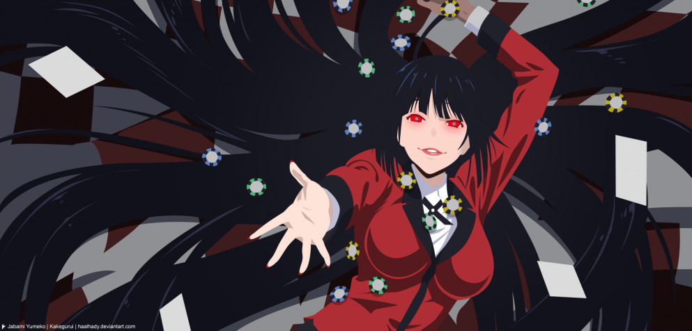 Yumeko Jabami HD Wallpaper 1920x921px