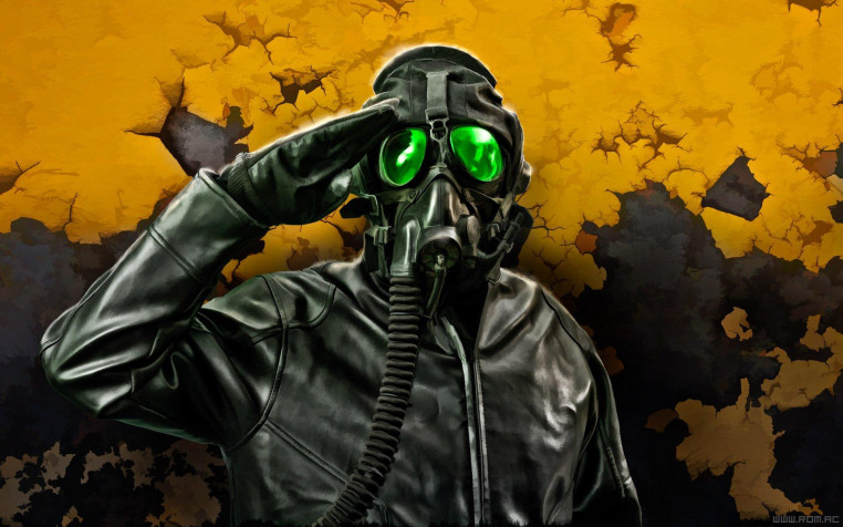 Gas Mask Widescreen HD Wallpaper 1920x1200px