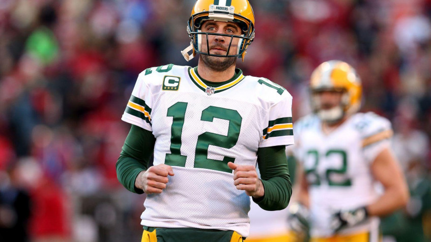 Title Aaron Rodgers Desktop Background 1600x900px