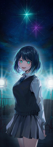 Murokasa Akane Phone Background Image 1490x4096px