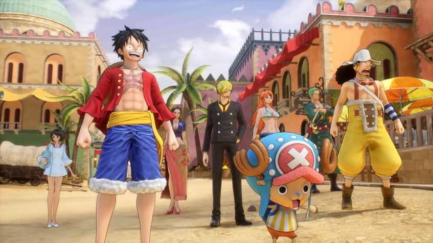 One Piece Odyssey Full HD 1080p Wallpaper 1920x1080px