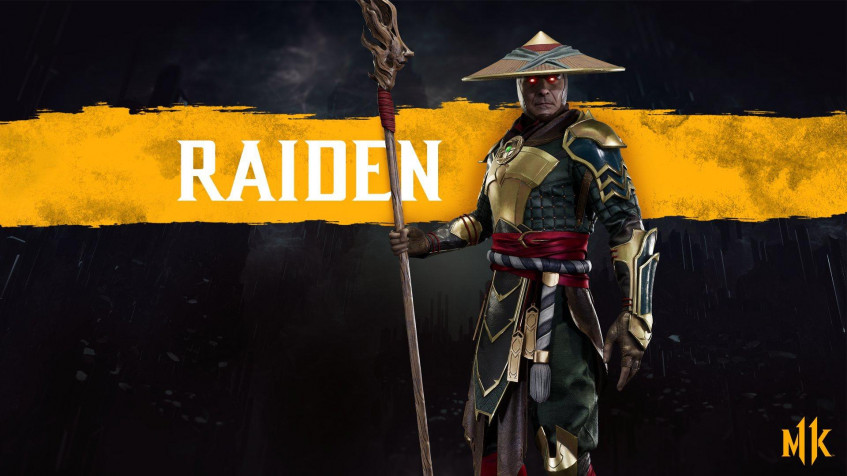 Raiden Mortal Combat Full HD 1080p Wallpaper 1920x1080px