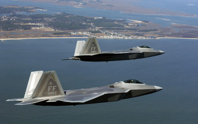 F 22 Raptor Widescreen HD Wallpaper 1920x1200px