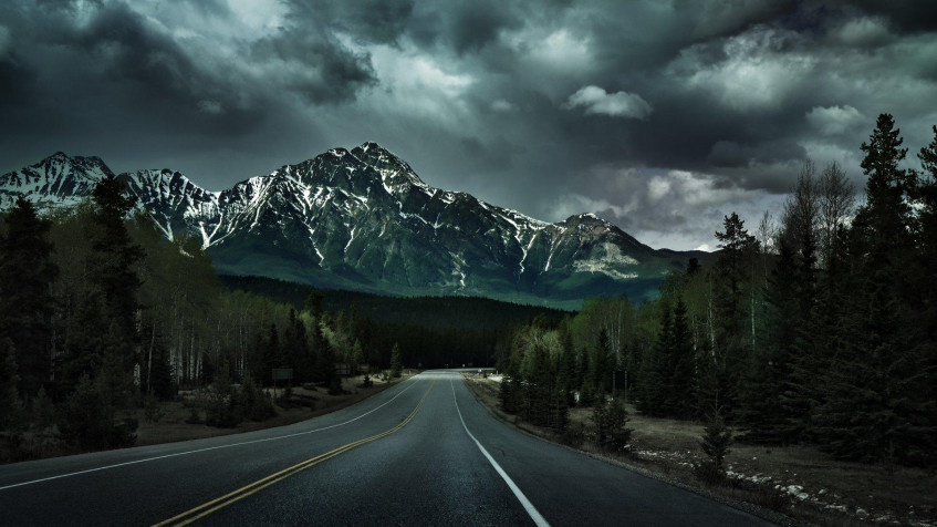 Highway Full HD 1080p Wallpaper 1920x1080px