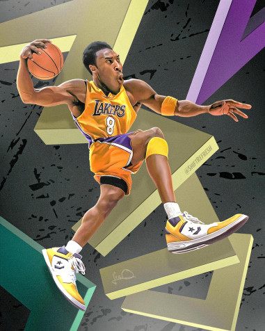 Kobe Bryant Phone Wallpaper 1280x1600px