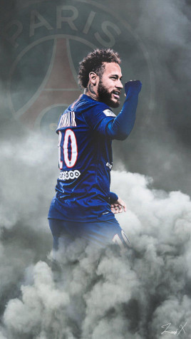 Neymar Psg Phone Background Image 1154x2048px