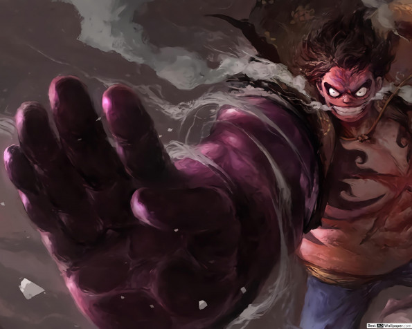 Luffy Gear 4 Snakeman MacBook Wallpaper 2560x2048px