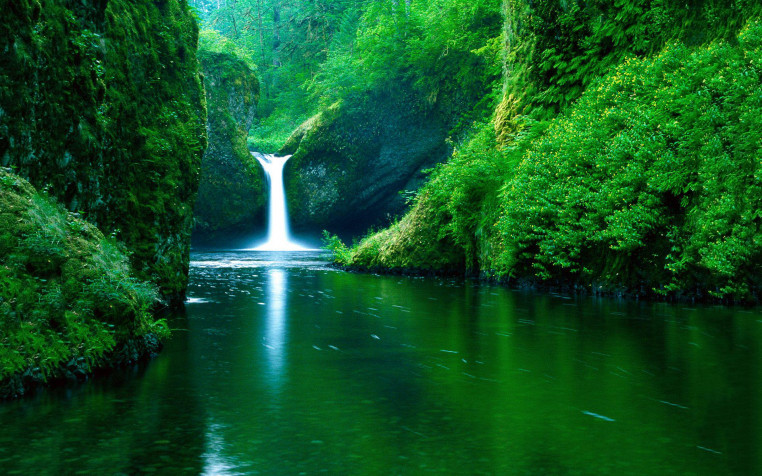 Waterfall Widescreen HD Wallpaper 1920x1200px