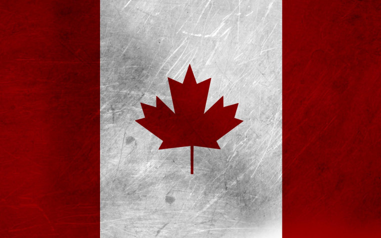 Canada Flag Widescreen HD Wallpaper 1920x1200px