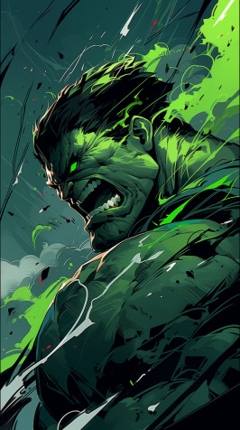 Hulk iPhone Background Image 1632x2912px