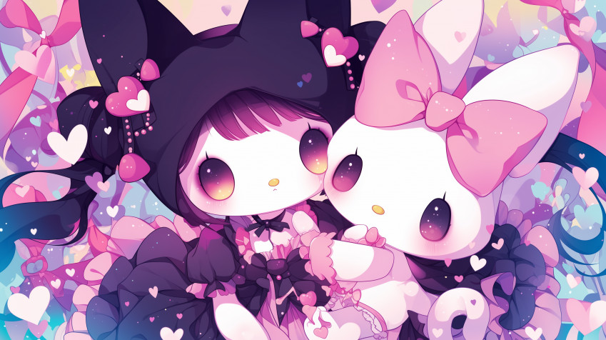 Kuromi Wallpaper Image 2912x1632px