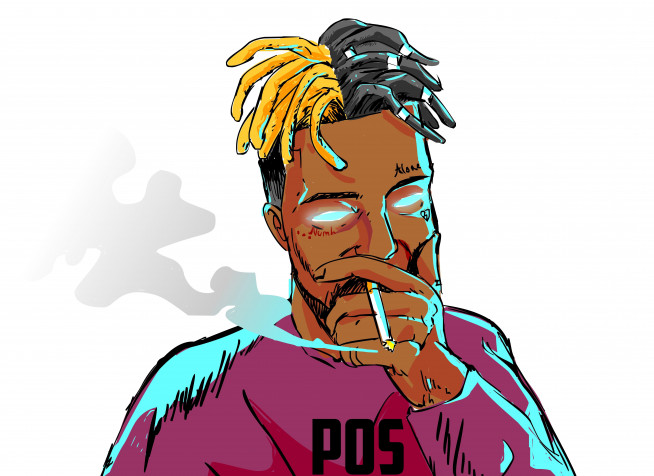 Xxxtentacion Art HD Wallpaper 7639x5556px