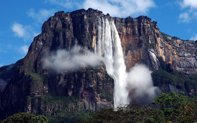 Angel Falls Widescreen HD Wallpaper 1920x1200px