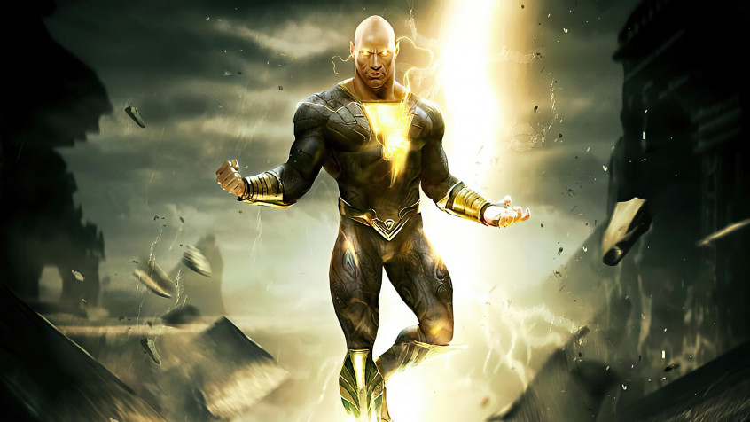 Black Adam 2k QHD Wallpaper 2560x1440px