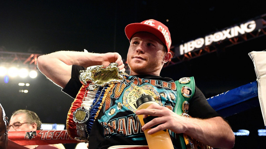 Canelo Alvarez Laptop Wallpaper 2048x1152px