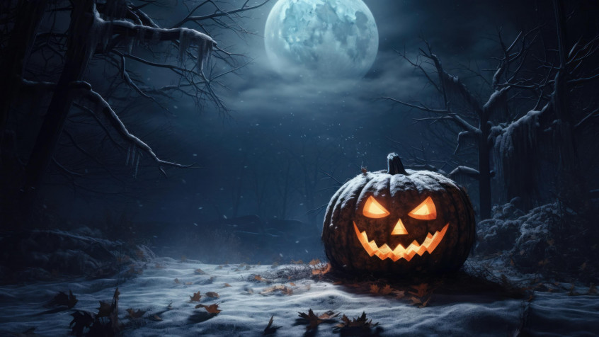 Jack Olantern 4k UHD Wallpaper 3840x2160px