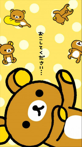 Rilakkuma Phone Background 1080x1920px