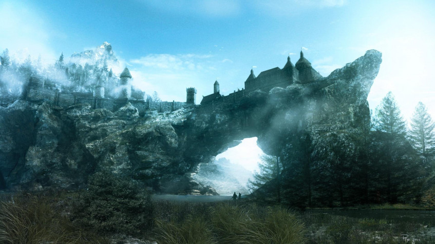 Skyrim Full HD 1080p Wallpaper 1920x1080px