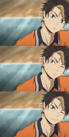 Yu Nishinoya Mobile Background 1080x2128px