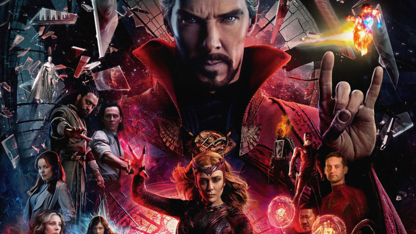 Doctor Strange In The Multiverse Of Madness Laptop Wallpaper 1366x768px