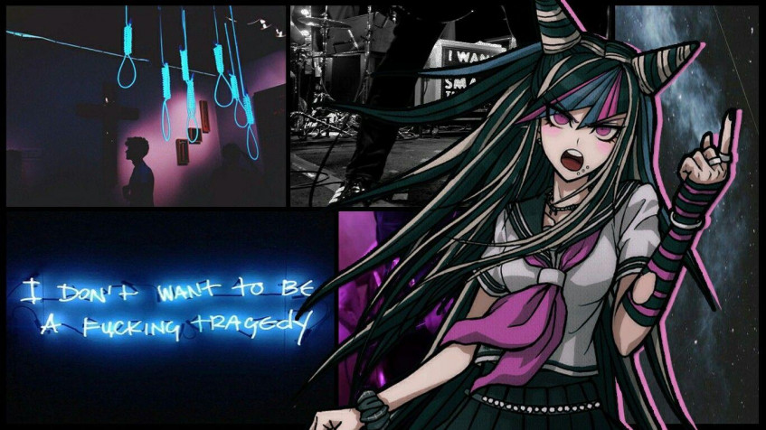 Ibuki Mioda Desktop HD Wallpaper 1366x768px