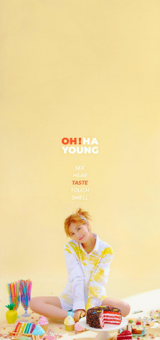 Oh Ha Young iPhone Background Image 1080x2280px