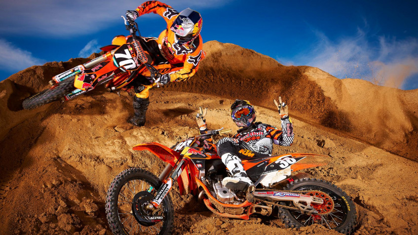 Dirt Bike Full HD 1080p Wallpaper 1920x1080px