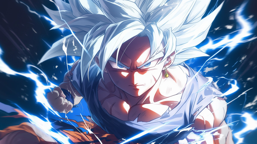 Goku Desktop Wallpaper 2912x1632px