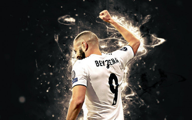 Karim Benzema Widescreen HD Wallpaper 1920x1200px