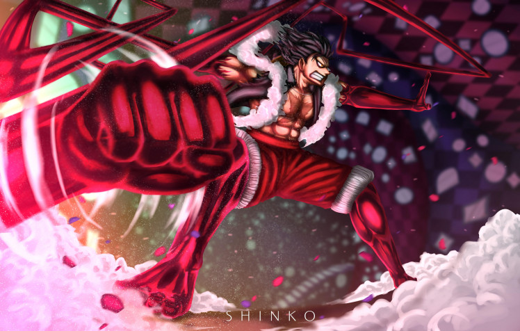 Luffy Gear 4 Snakeman Desktop HD Background 7578x4822px