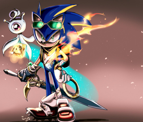 Sonic MacBook Wallpaper 2470x2100px