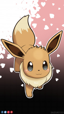 Eevee iPhone Wallpaper Image 2048x3640px