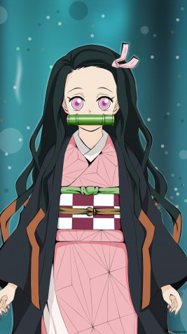 Nezuko Mobile Wallpaper 1080x1920px