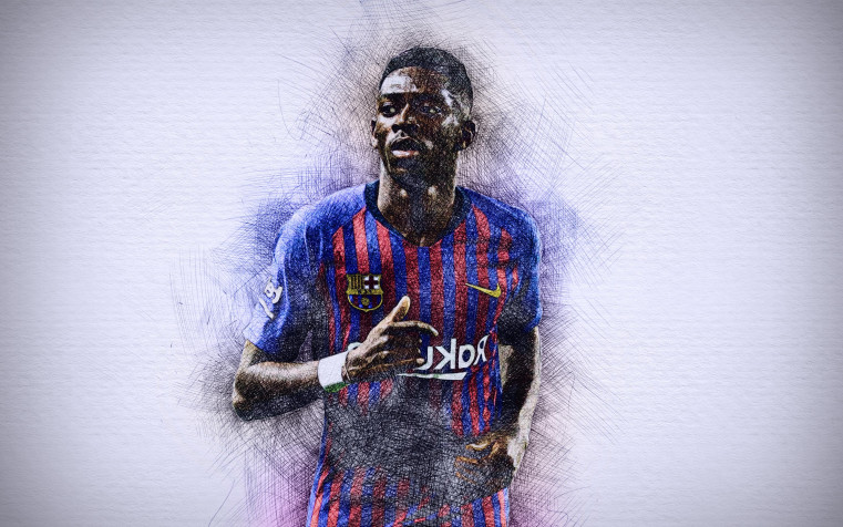 Dembele Desktop HD Wallpaper 3840x2400px